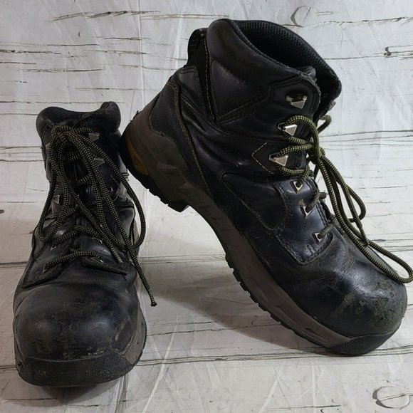 ACE Steel Toe Work Boots 76747 Mens Glacier Black Size 11 main image 7